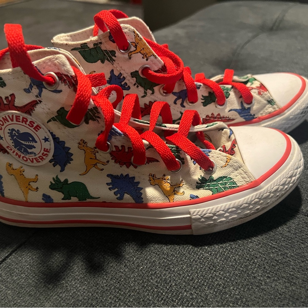 Converse Kids' Dinosaur High-Top Sneakers